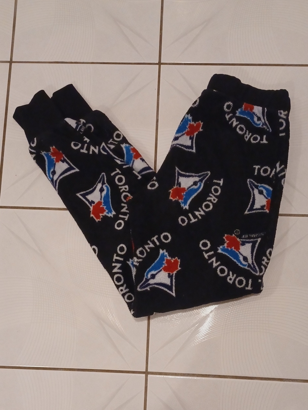 4/$80 New MLB Toronto Blue Jays Fleece Pajama Pants - Size Large